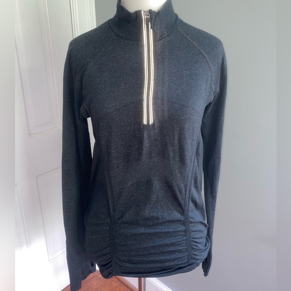 Athleta Fast Track Quarter Zip Pullover Size Small
